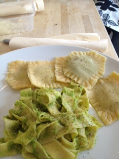 gf pasta and ravioli on a plate.JPG